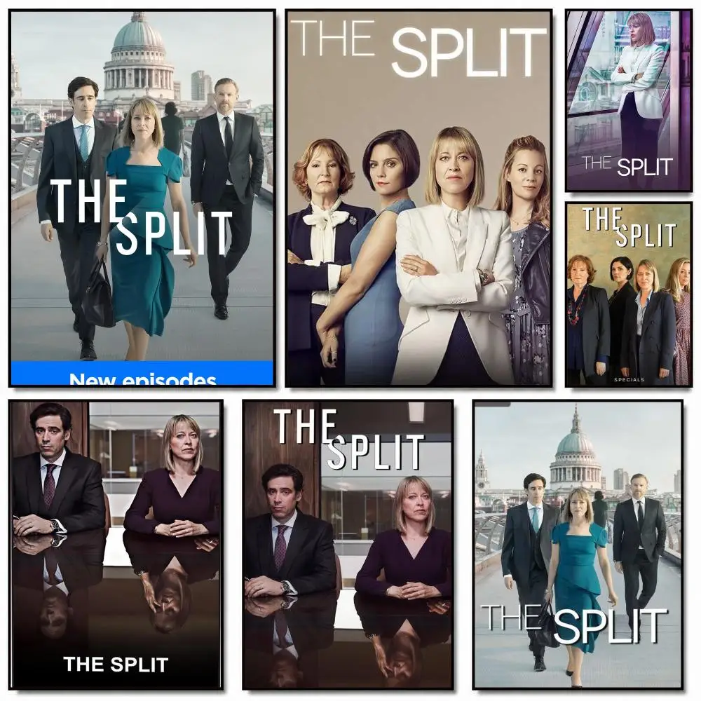 tv series T-The Split-T Painting Calligraphy Artwork for Home Bedroom Office Wall Decoration Gift