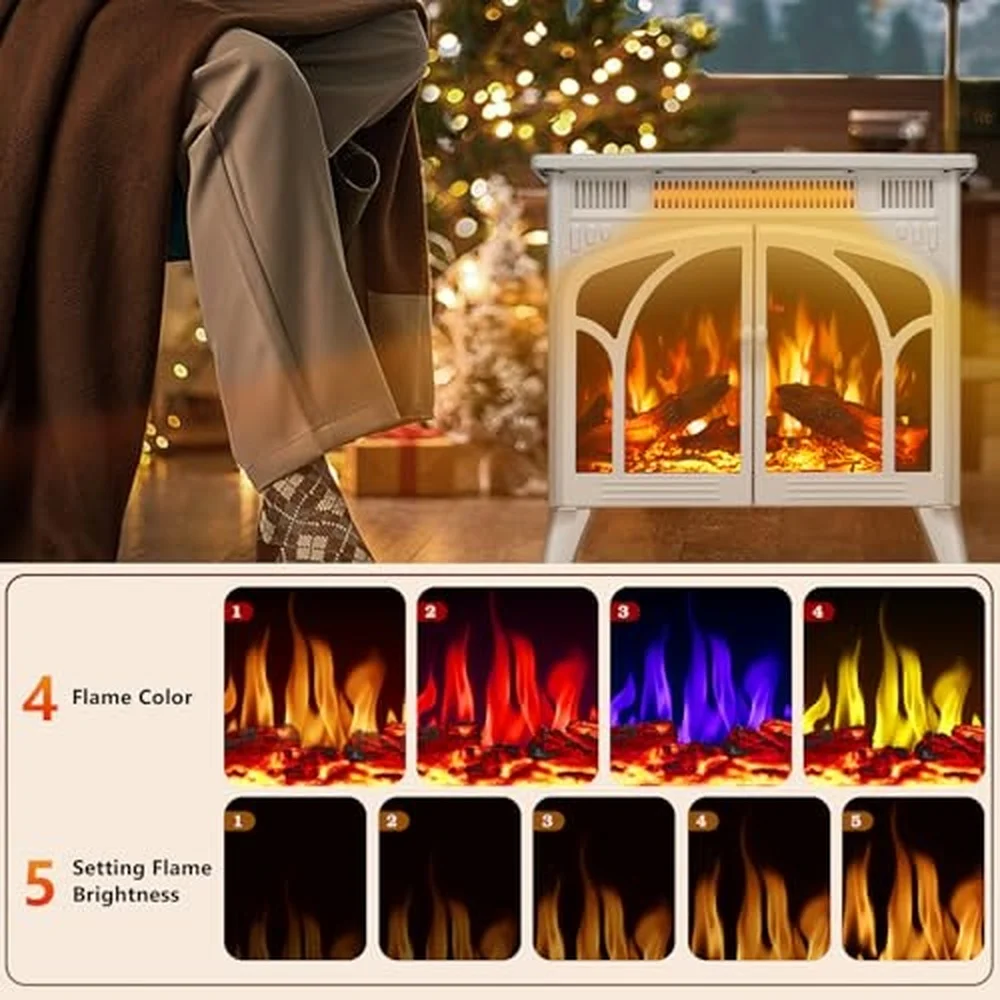 Electric Fireplace Heater 25