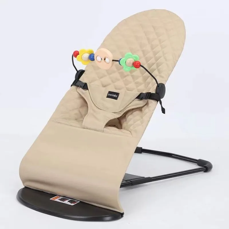 

IMBABY детское кресло-качалка, портативное детское шезлонг с мочалкой, регулируемое кресло-качалка для новорожденных с откидной спинкой, эргономичное, От 0 до 12 месяцев