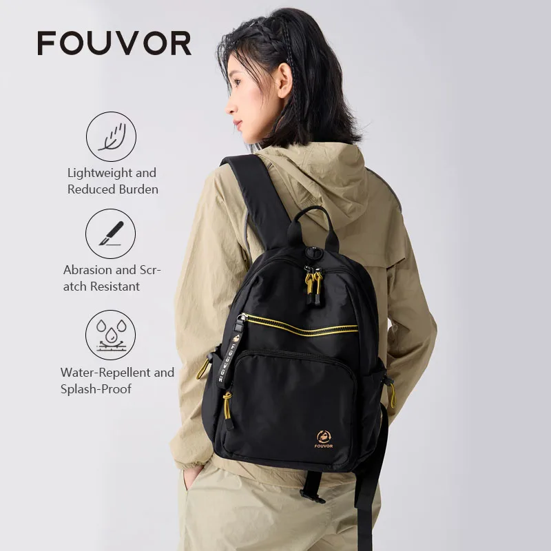 Favour Airplane Cabin Women Backpack Lightweight Large Capacity Backpacks Outdoor Waterproof Travel Student School Bags 2930-08