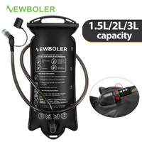 NEWBOLER Water Bladder Water Reservoir Hydration Pack Storage Bag BPA Free 1.5L 2L 3L Running Hydration Vest Backpack