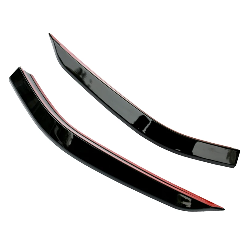Per Golf 7.5 MK 7.5 2018-2020 auto paraurti anteriore labbro pala laterale Surround Spoiler