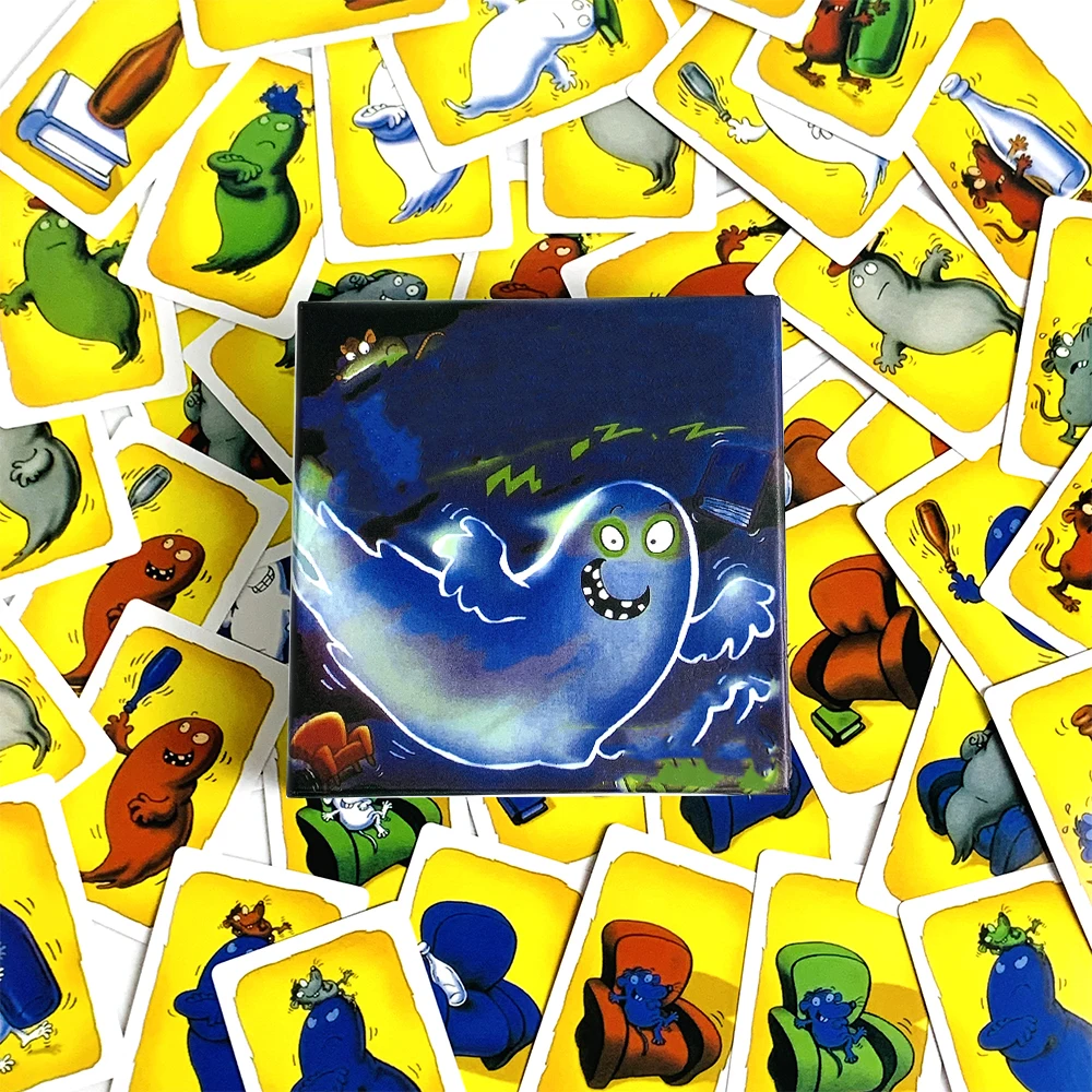 Jeu de société jeu de fête en famille jeu heureux nuit coopération stratégique jeu de cartes jeux de fête jeux d'halloween