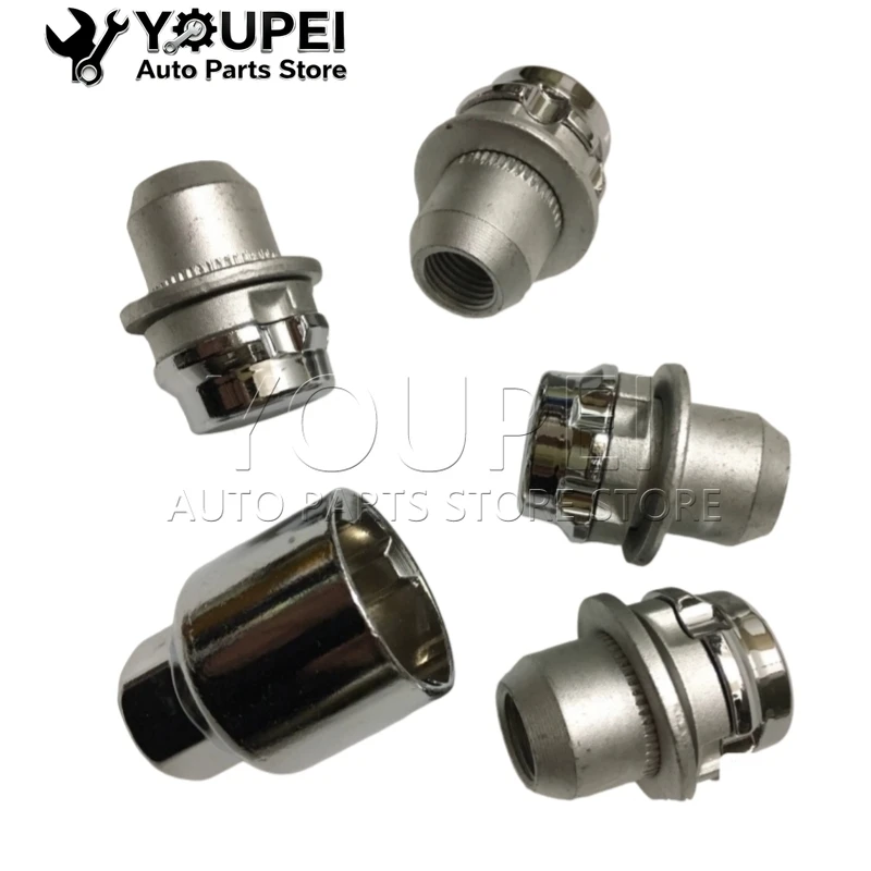 

New Locking Wheel Lug Nut Set for 2010 - 2024 Land Range Rover LR078545 LR043820 LR133529 RRB500120