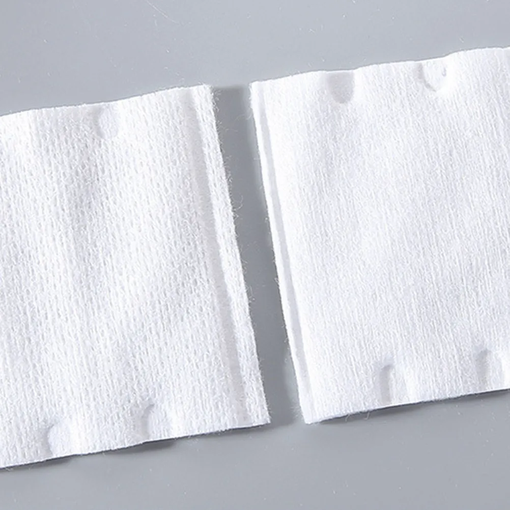 3Packs Double-Side Cotton Pads Non-Woven Makeup Cotton Soft Facial Puff Three-Layers Puff Lint Free Makeup Accessories