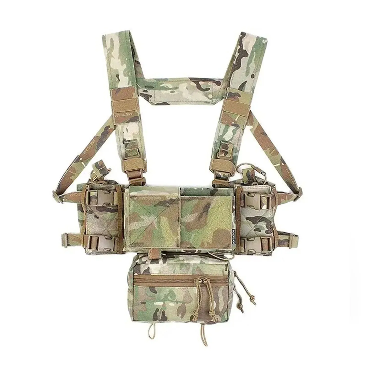 

Pew Tactical MK4 Chest Rig System D3 500D Original Matte Fabric AIRSOFT Hunting