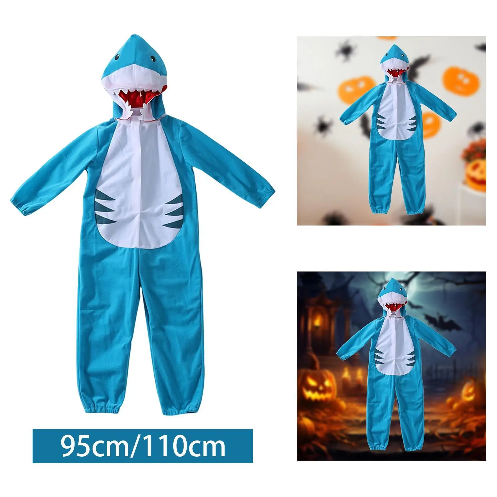 Costume da squalo per bambini Pigiama per feste, celebrazioni di Halloween, festival