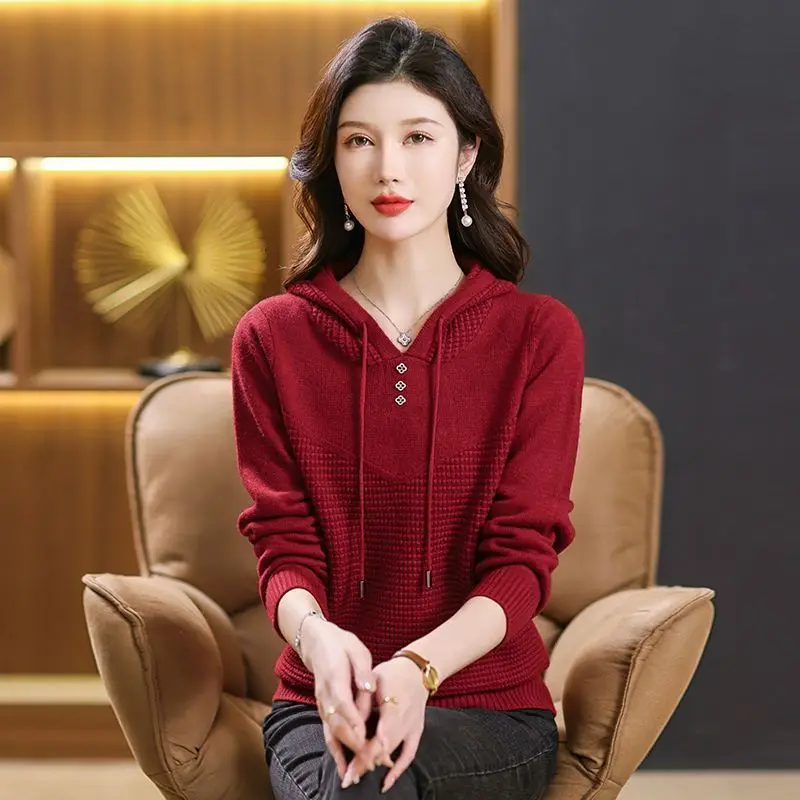 Plain Loose Women's Hoodies Sweatshirts on Promotion Youthful Clothes Matching 90s Vintage Designer Nice Color Female Hooded Top