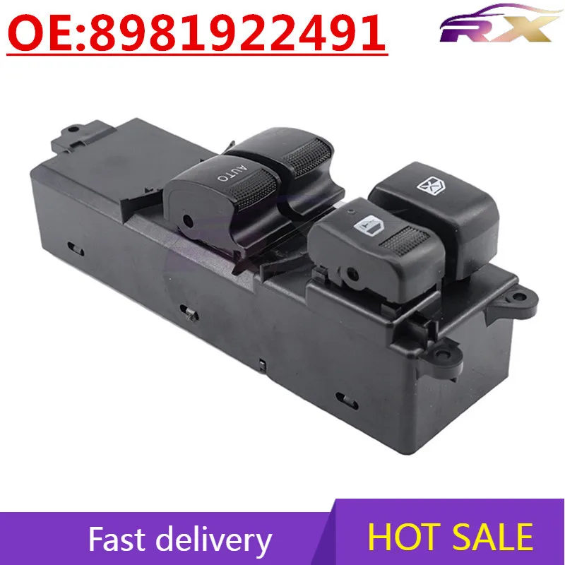 

OEM:8981922491 Auto Accessories Right Drive Glass Lifter Switch Power Window Control Switch For Suzuki D-max