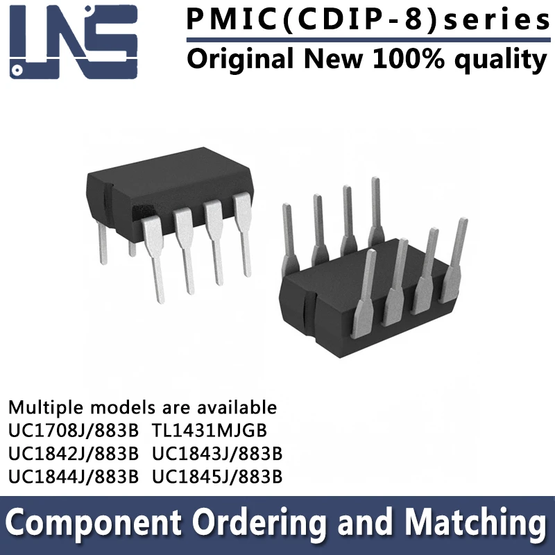 

1PCS TL1431MJGB UC1708J/883B UC1842J/883B UC1843J/883B UC1844J/883B UC1845J/883B CDIP-8 PMIC