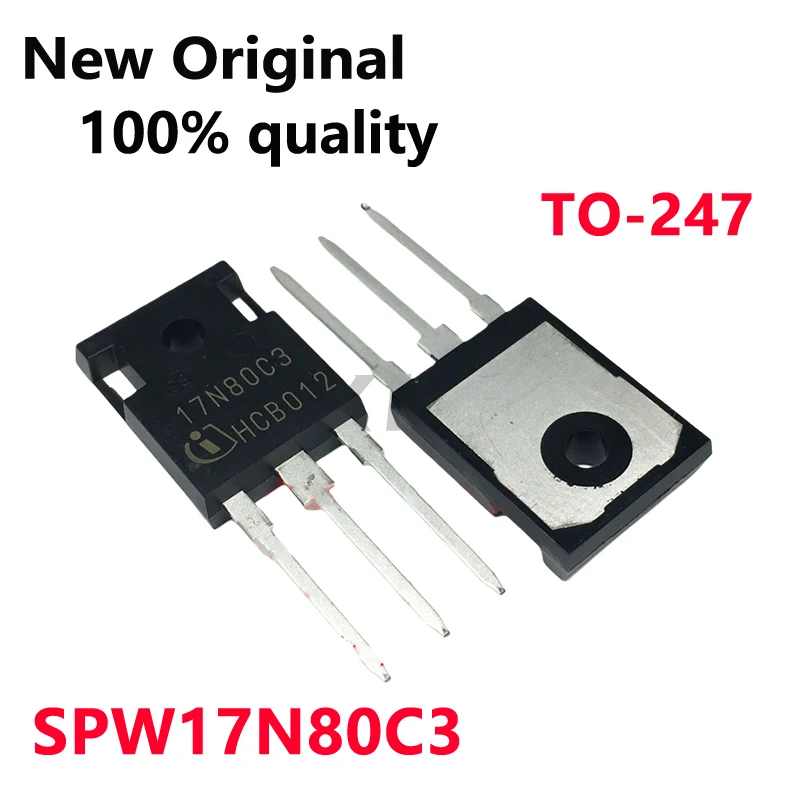 5-10/PCS New 17N80C3 SPW17N80C3 TO-247 800V 17A Field-effect transistor In Stock