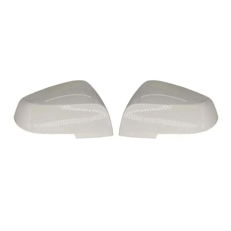 1pc White Side Mirror Covers for Bmw 5 Series F10 F11 LCI 2014-2016 GT 6 7 Series F18 F07 F06 F12 F13 F01 F02 Door Wing Caps