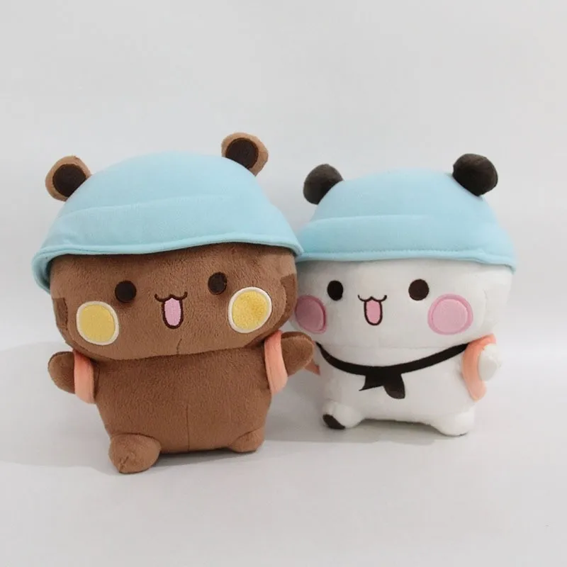Cute Expression Package Doll Bubu Dudu Plush Toy Yier Panda Bear Plushie Doll Soft Stuffed Animal Decor Children Toy Gift