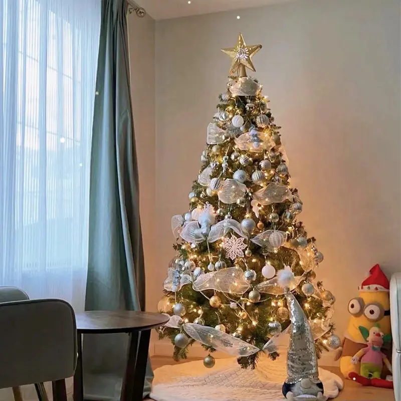 Encrypted Branch Christmas Tree Deluxe Set Premium Household Xmas Decoration Indoor Window Layout
