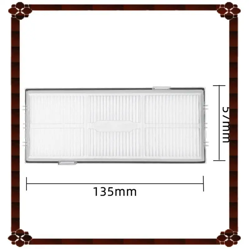 فرشاة تنظيف لمرشحات HEPA لتوصيل 24 ساعة لـ Roborock S8 Pro Ultra / S8+ / S8 / S7 / S7 + / S7 Maxv / S7 Maxv Plus / S7maxv Ultr