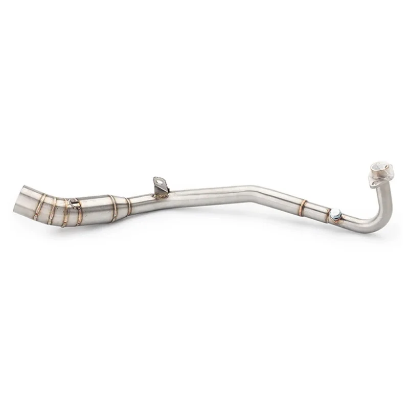 For Kawasaki Z125 Z125 Pro 2017-2024 Slip On Exhaust Muffler Mid Link Pipe Stainless Steel New