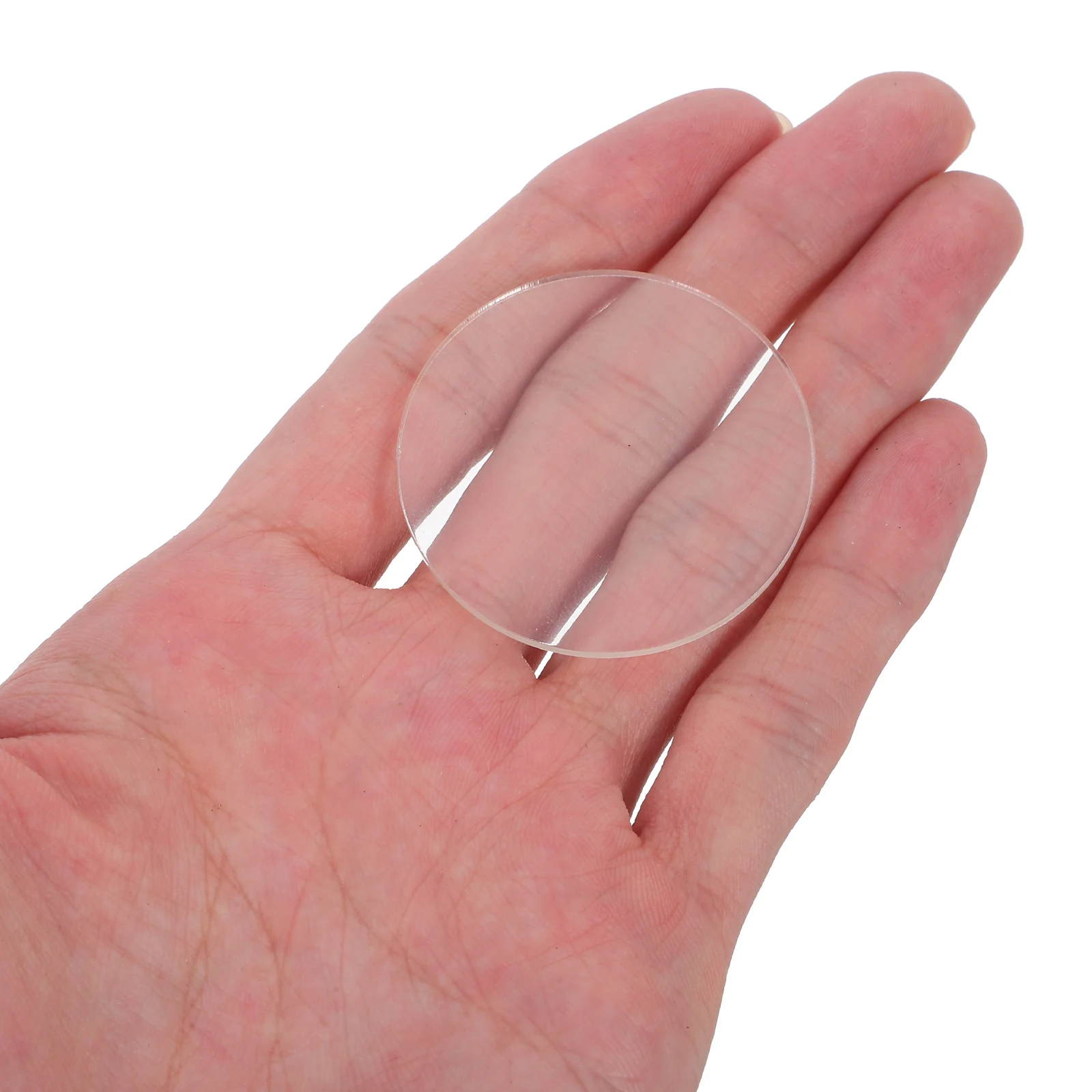 

120pcs Clear Round Acrylic Miniature Base Scratch-Resistant Stable Support For Models Universal Fit Display Stand For