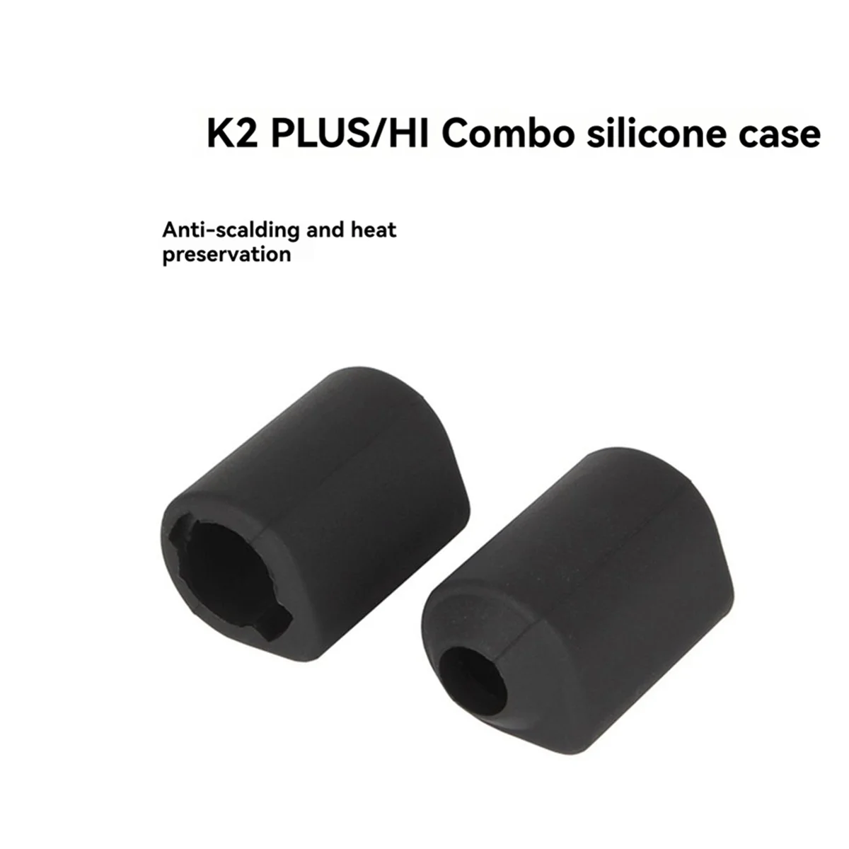 A49T Silicone Socks for K2 Plus Hotend Protection Sleeve for Hi Combo 3D Printer Heat Retention Dust Prevention 3Pcs