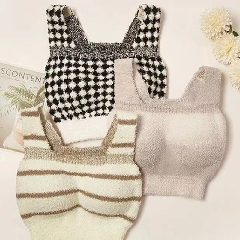 الشتاء المرأة الجسم الأعلى مشد سترة ضئيلة قميص مع الصدرية امبسوول الملابس الداخلية الحرارية الأساسية Homewear بانت #4