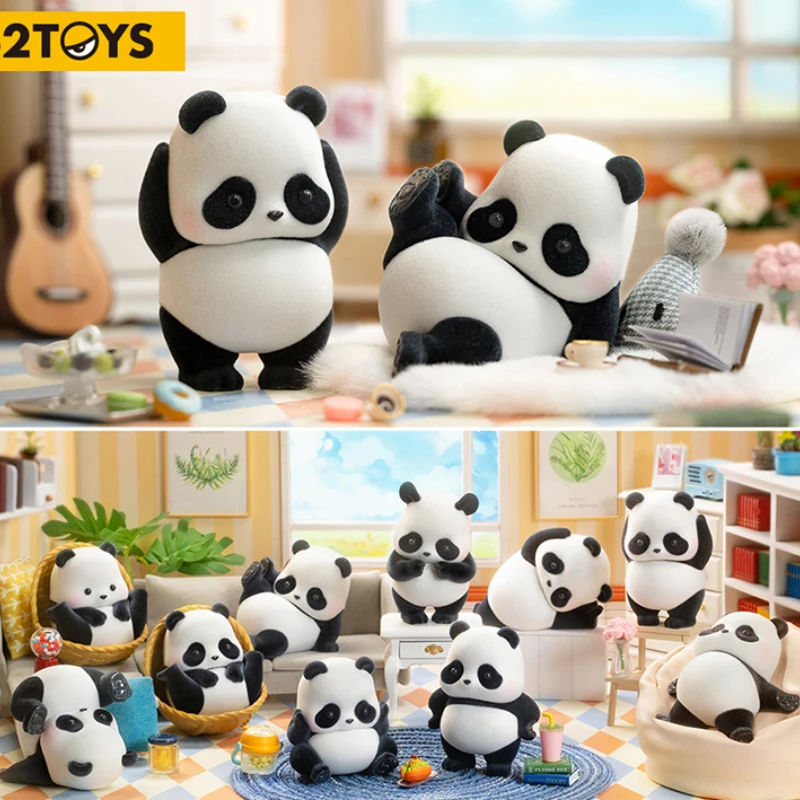 

Original Panda Roll Daily Series 2 Surprise Blind Box Cartoon Designer Dolls Mistery Figure Kawaii Trendy Toys Girls Holiday Toy