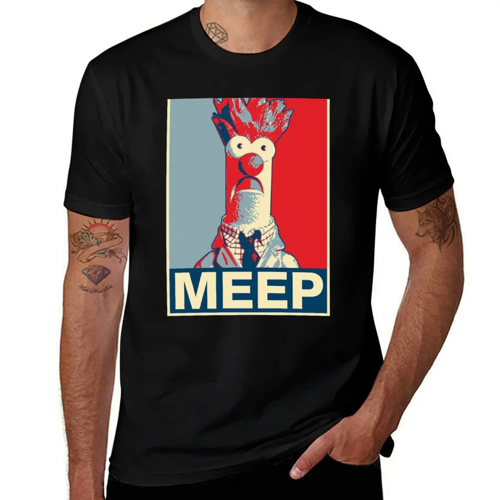 Beaker Meep Pop T-Shirt Casual Trendy Short Sleeve T-Shirt