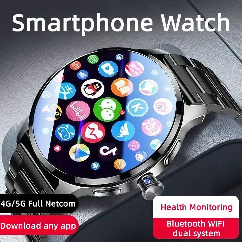

P68 Smart Watch 466 * 466 Equipped with Smartwatch 500W Dual Camera Heart Rate GPS WIFI BluetoothSports Watches