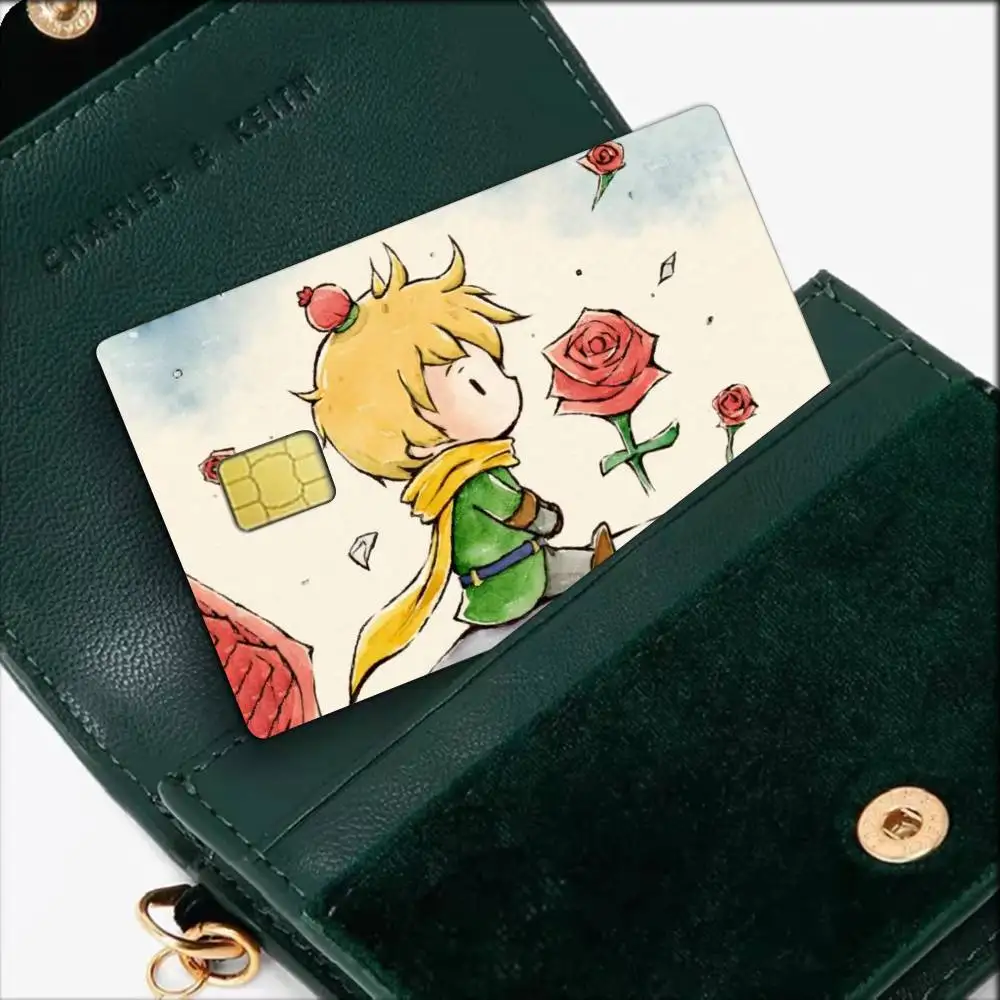 Classic L-Little P-Prince-p Waterproof Film Skin Cover Credit Card Stickers Debit Front Bank Bus Pass