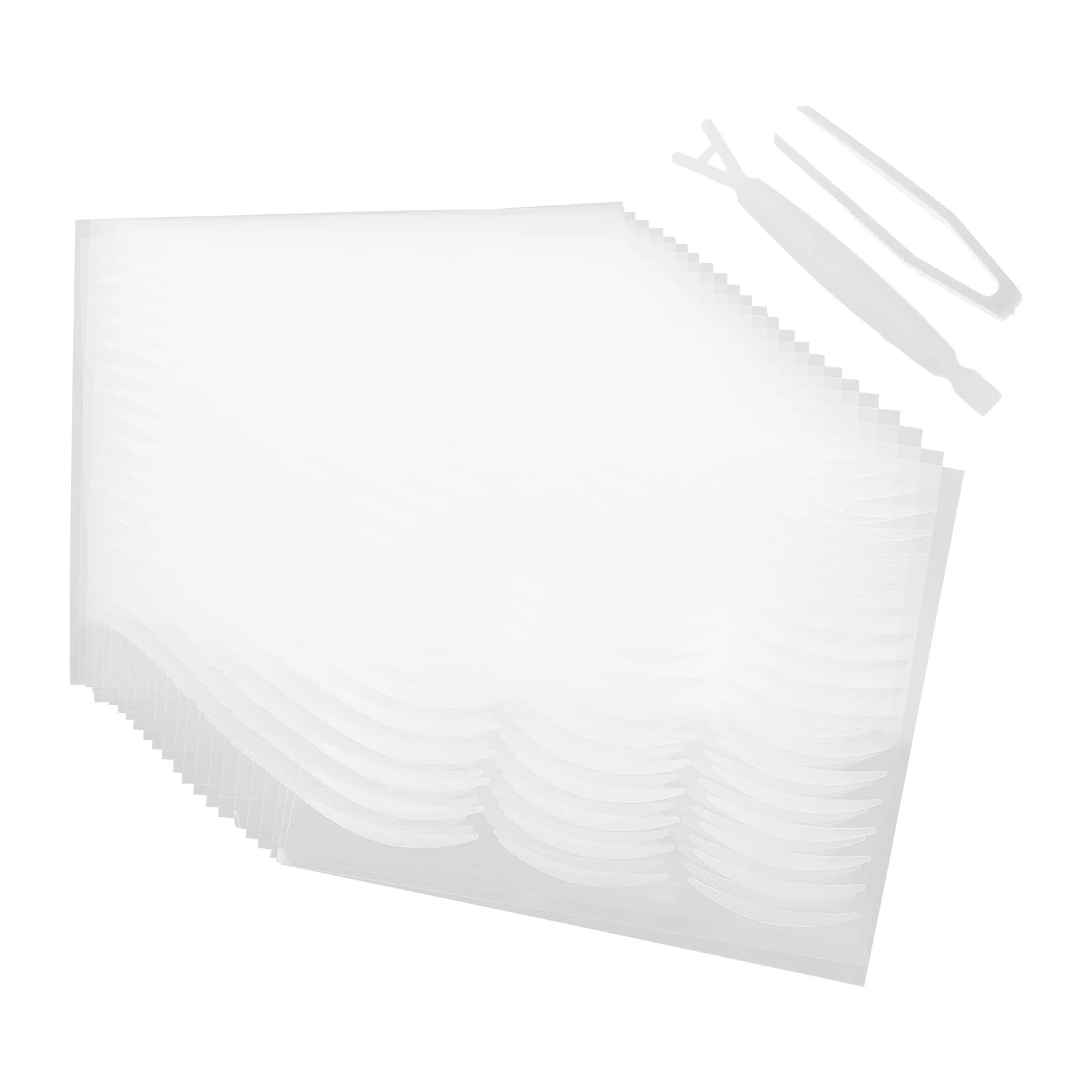 สติกเกอร์ติดเปลือกตาแบบใส 2 ชุด สำหรับผู้หญิง อุปกรณ์แต่งตาแบบธรรมชาติ ใช้ในร้านเสริมสวยมืออาชีพ น้ำหนักเบา ระบายอากาศได้ดี