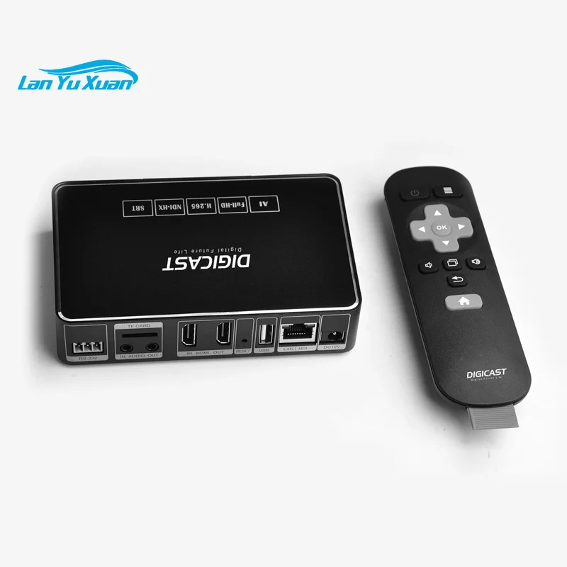 H265 HD Video ENCODER Decoder with USB Video Recording