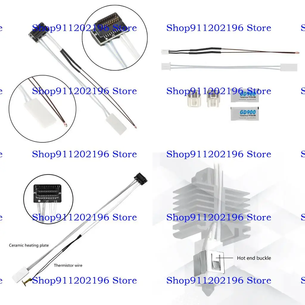 

P82A 48W/60 Вт Термистор с монтажным зажимом для P1P P1S/X1C Ceramic Heating