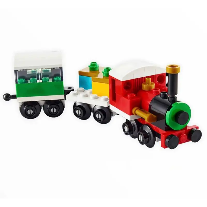 LEGO 30543 Christmas Train Collectible Building Set 30543 30474 Reindeer 30478 Jolly Santa 30584 Winter Holiday Train