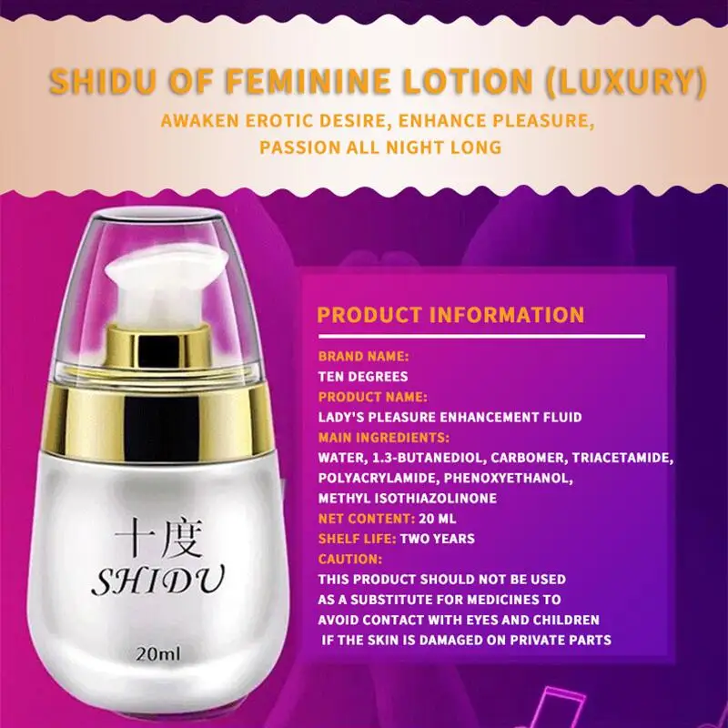 20ml Women's Orgasm Moisturizing Gel Body Oil Intimate Health Lubricant Enhancer For Personal Care