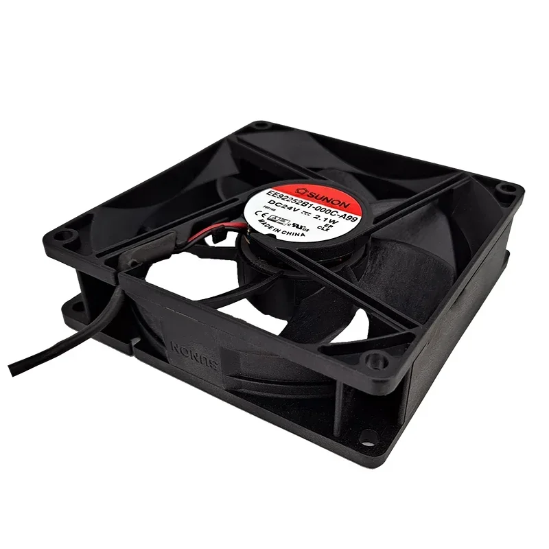 + جديد 92 مللي متر ل EE92252B1-000C-A99 24 فولت 2.1 واط 9225 3000 دورة في الدقيقة 92*92*25 مللي متر سرعة المدمج مروحة التبريد