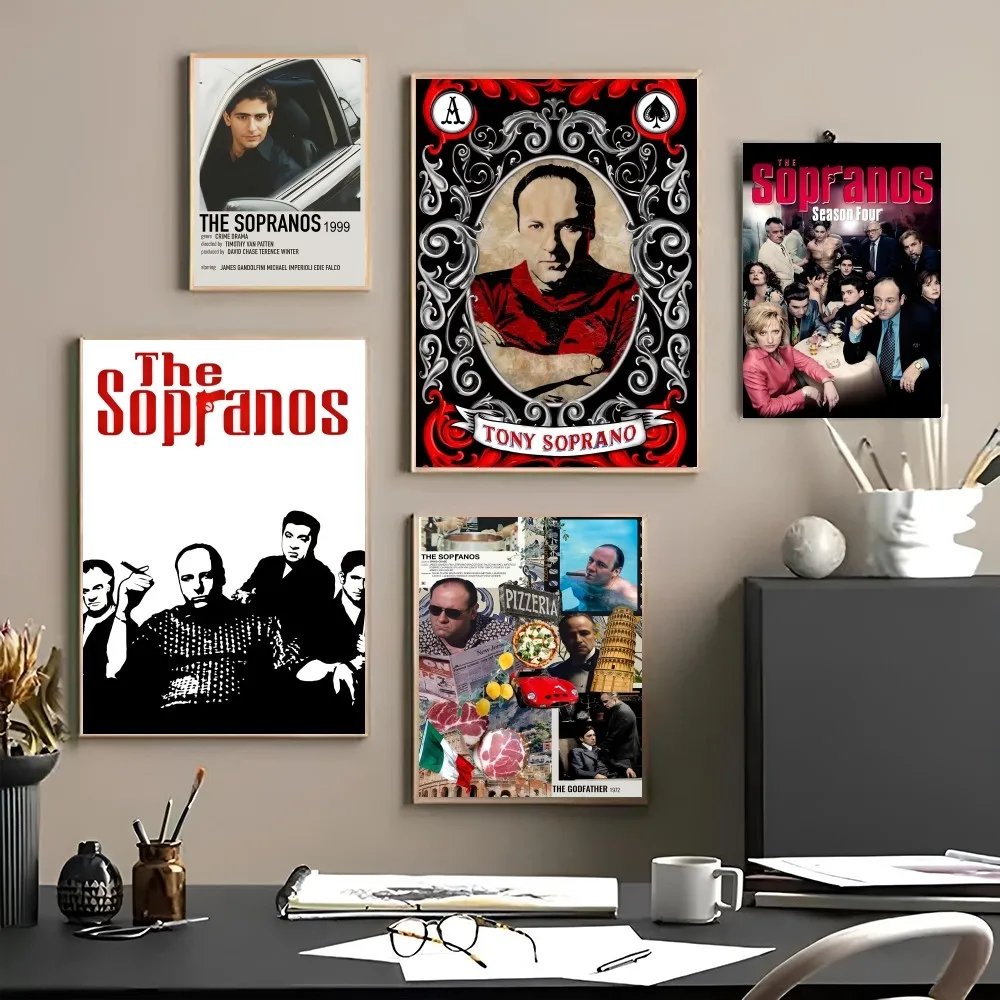 The Sopranos Poster Paper Print Home Living Room Bedroom Entrance Bar Restaurant Cafe Art Painting Decoration