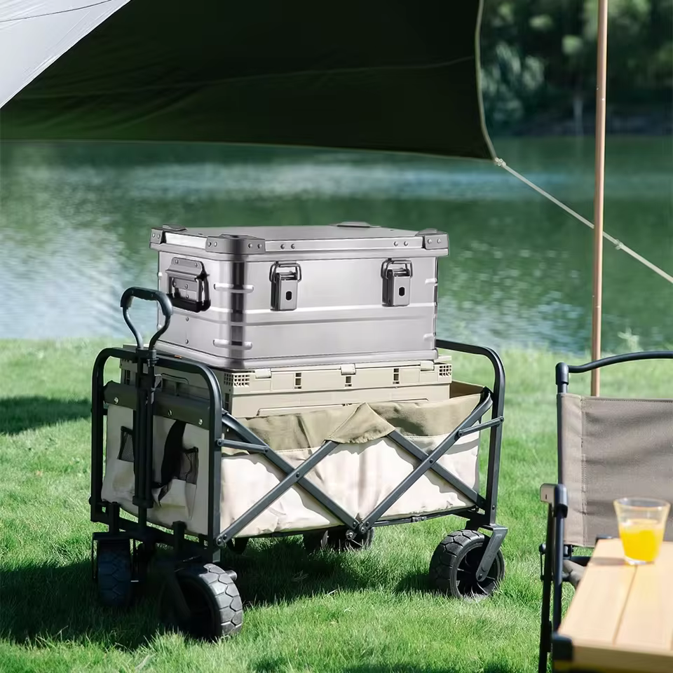 알루미늄 캠핑 상자