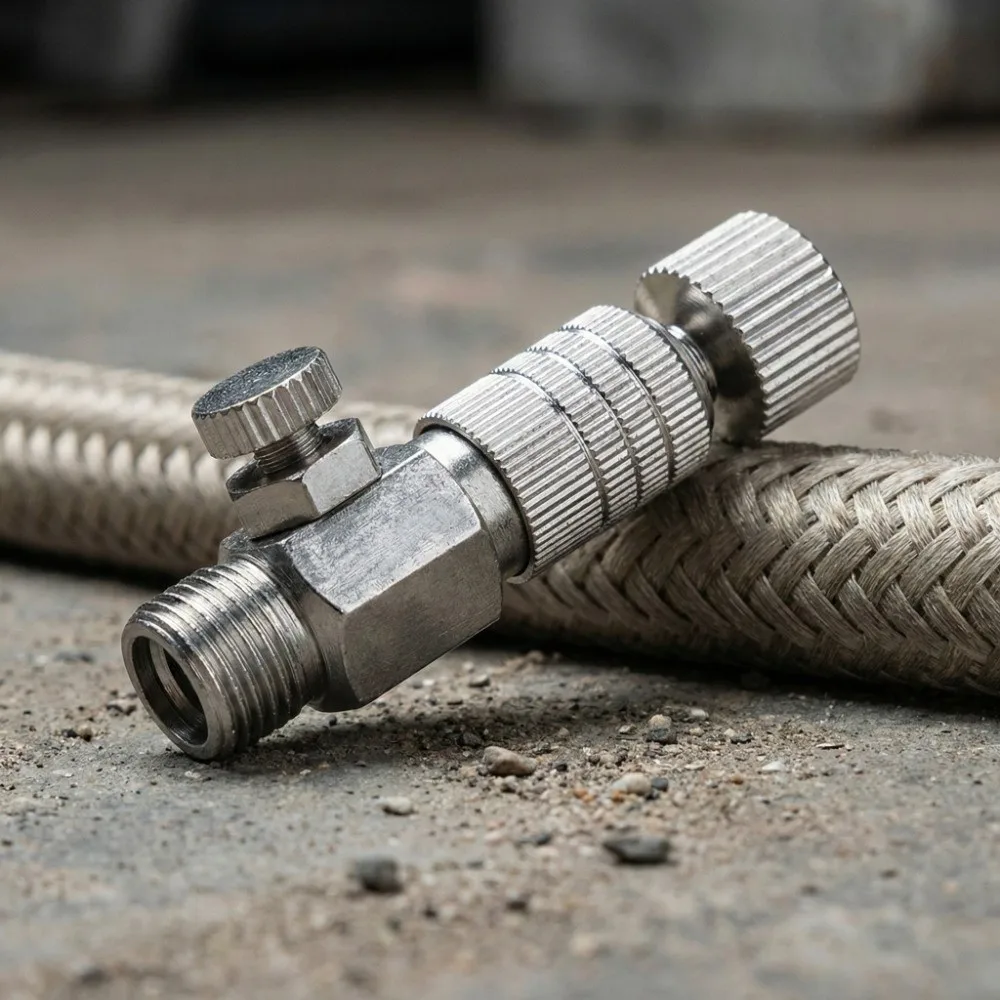 

Набор из 5 быстросъемных соединителей 1/8 дюйма, портативный адаптер-разъем, стабильный и прочный аксессуар для аэрографа, для художественной росписи