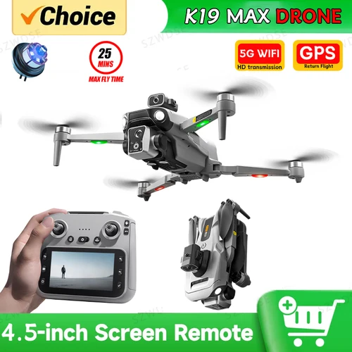 Imagen 1 del producto Dron GPS K19 MAX 2026 con Cámara para Pesca, Lanzamiento Aéreo, Giro Automático, Pantalla 5G, Evitación de Obstáculos, Cámara Profesional FPV