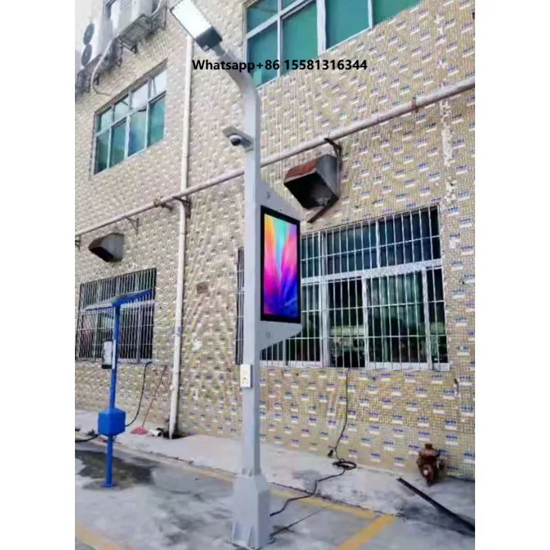 LionLed P3 Best Price Outdoor Full Color IP65 Waterproof LED Pole Screen Attractive Eye-catching Multi-Functional Led Screen