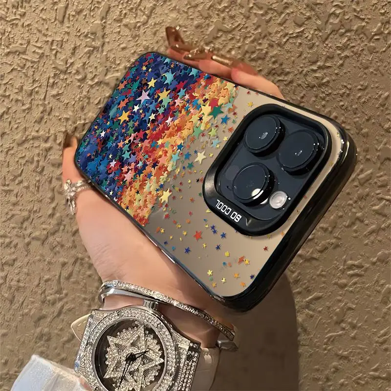 Custodia per Samsung Galaxy S25 Ultra S24 FE S23 Plus S22 S21 A05 A14 A15 A24 A23 Scudo fotocamera antiurto per uomo donna Cute Art