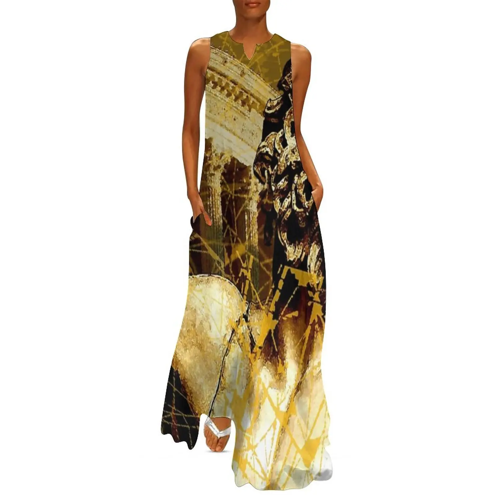 

Antique Illusion Long Dress women's evening dresses dress summer 2025 women Aesthetic clothing women's summer dresses 2025