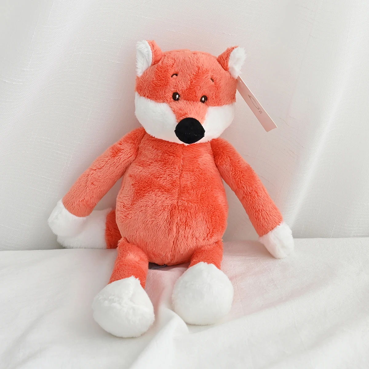 Simpatici animali del fumetto volpe pecora giocattoli di peluche decorazioni per la casa sonno del bambino accompagnare bambola morbida farcita regali di compleanno per bambini