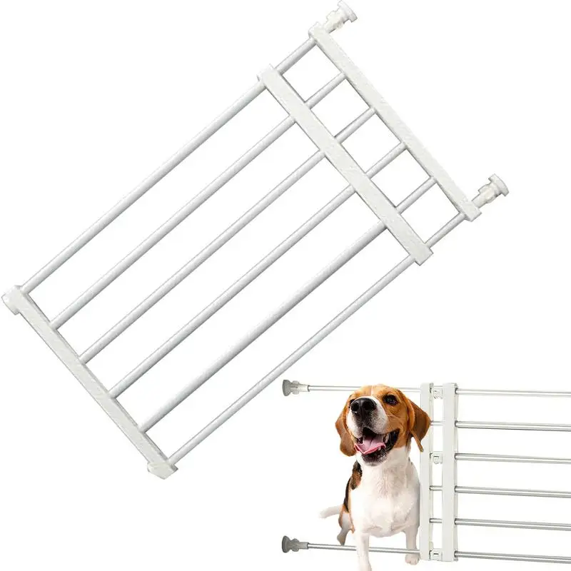 

Metal Pet Gates Portable Retractable Pet Dog Gate Child Barrier Screen Door For Small Medium Pet Cat Outdoor Indoor Stairs Gate