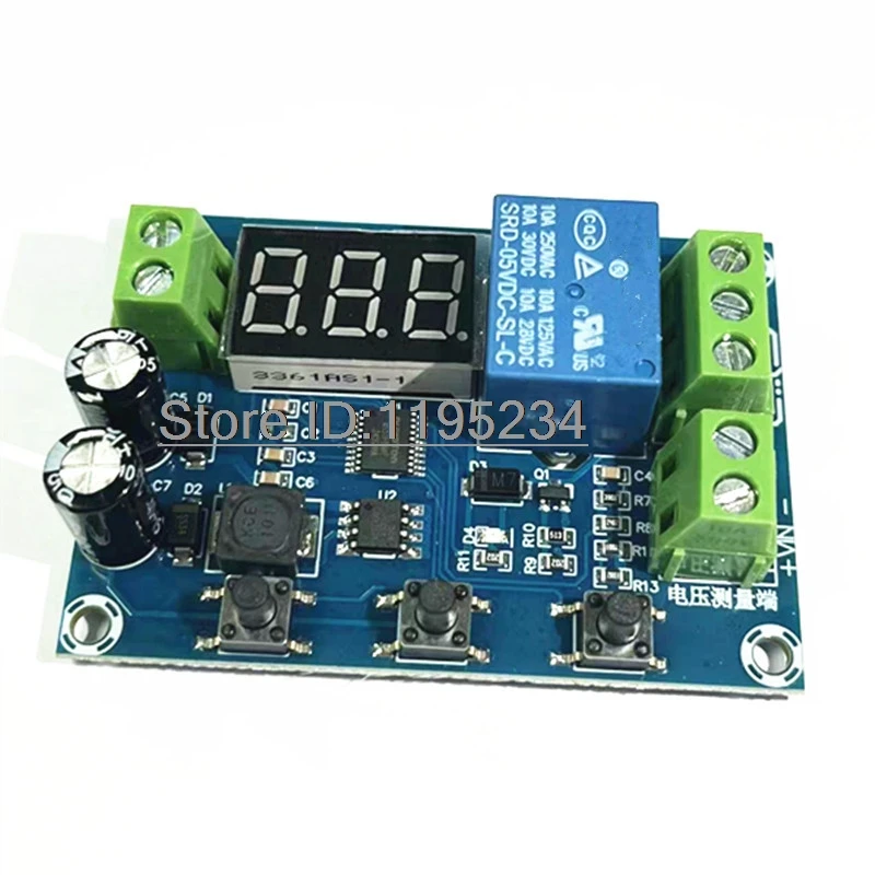 1PCS XH-M608 DC6-40V Battery Charging Module Meter Under Voltage Overvoltage Protection For Power Amplification Module