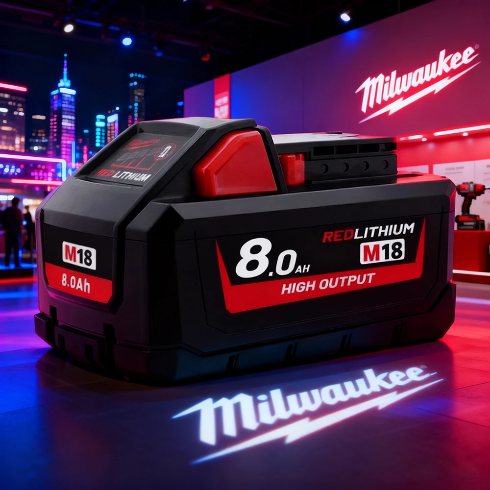 

Original Milwaukee M18 21700 High-Power Battery 18V M18HB8 M18HB3 Replacement for 2604-22 48-11-1815 Tools M18 Milwaukee battery