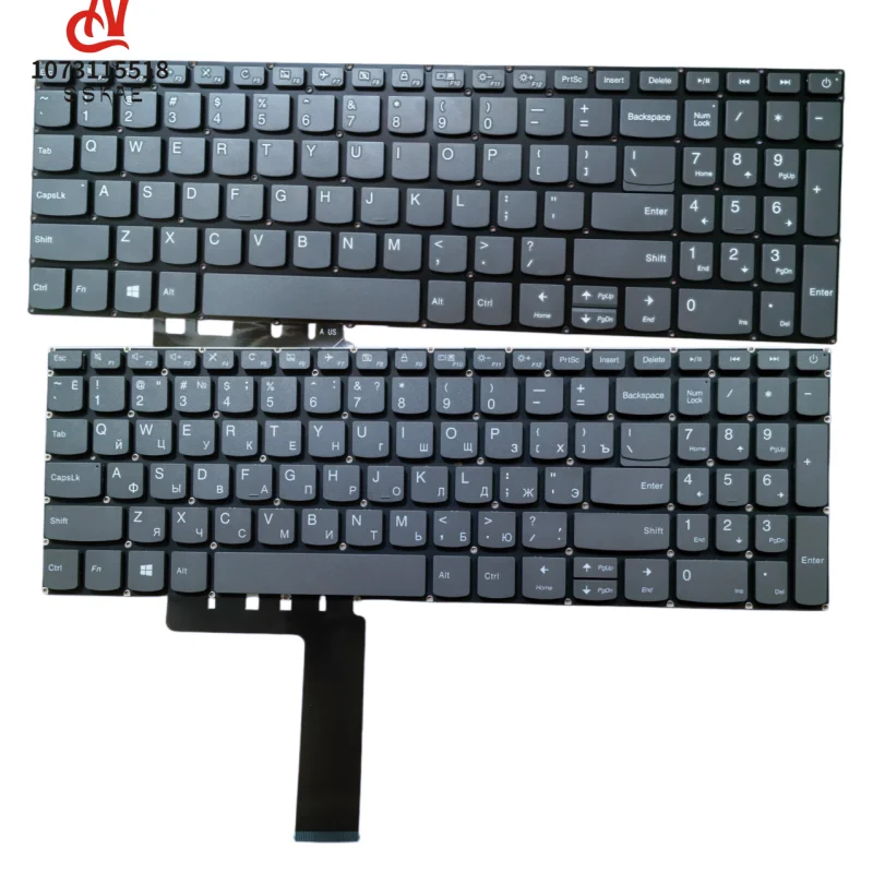 

New/Orig US English Russian Keyboard For Ideapad 320-17ISK V320-17AST 320-17IKB ISK 330-17ICH 520-15IKB 320-15IKB ISK AP