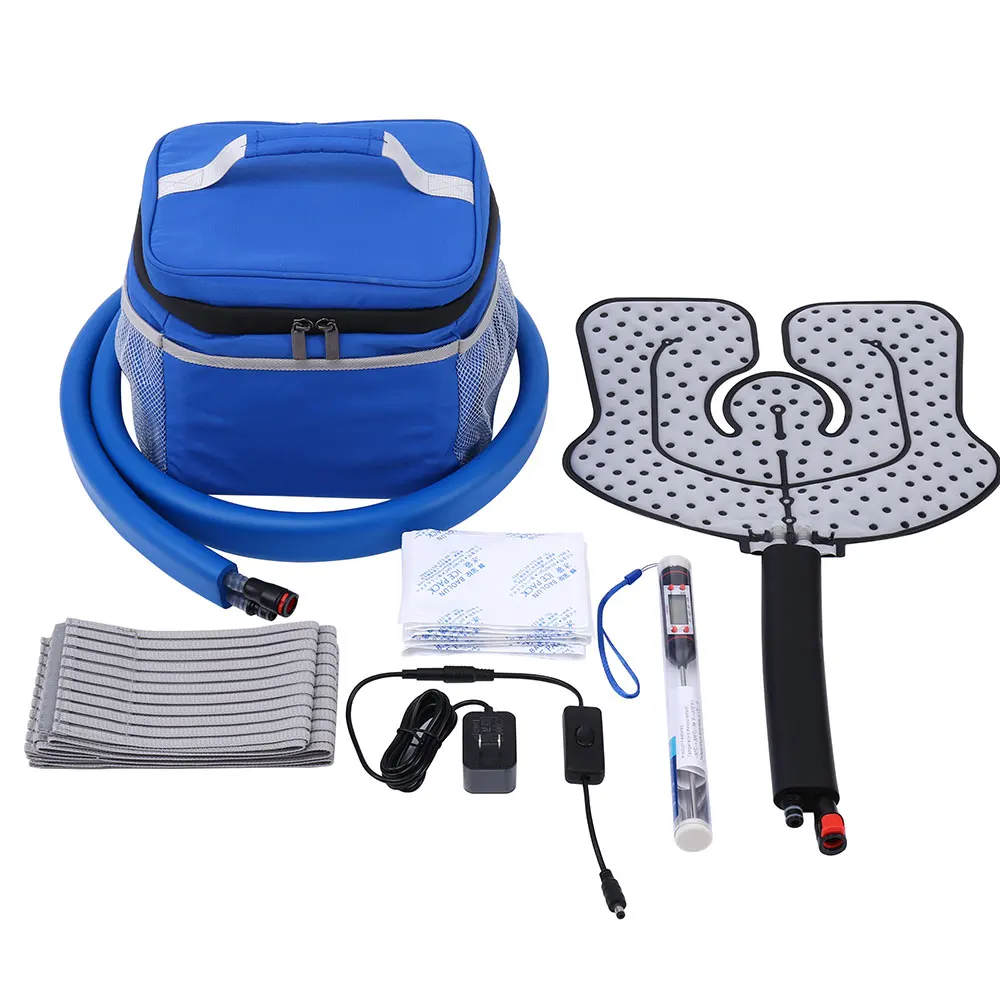 Cold Therapy Machine Cryotherapy Freeze Kit System for Post-Surgery Care, ACL, MCL, Swelling, Sprains, and Other Injuries 