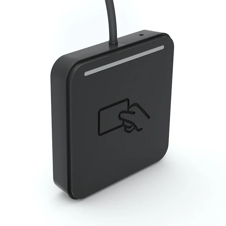 13.56MHZ Door Access Control System IC Or ID Card Reader ISO/IEC14443  ISO/IEC15693 USB Card Issuer