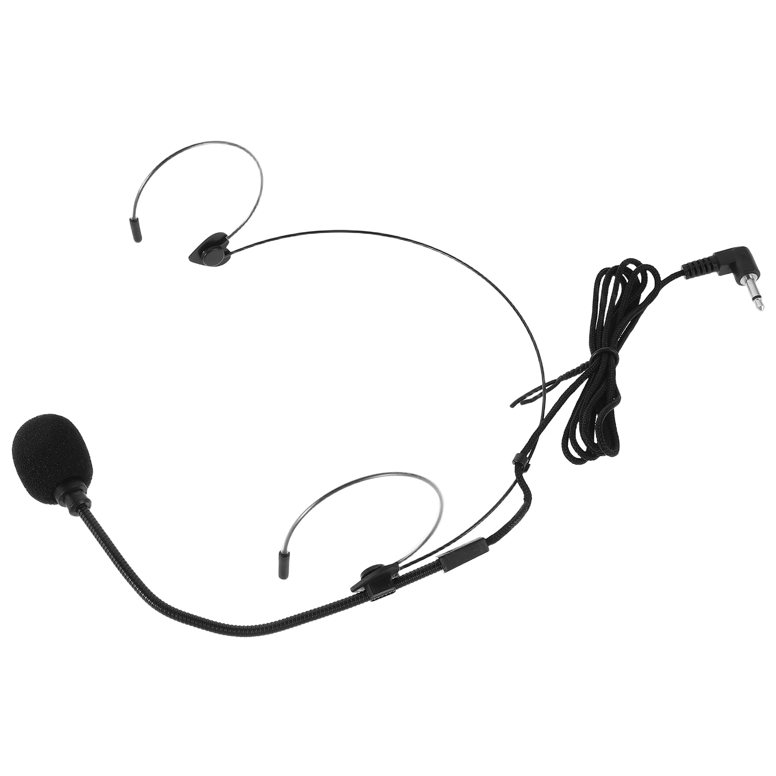 Headset Microphone Over Ear Condenser Mic For Teachers Tour Guides Lectures Presentations Lightweight Universal Fit Voice