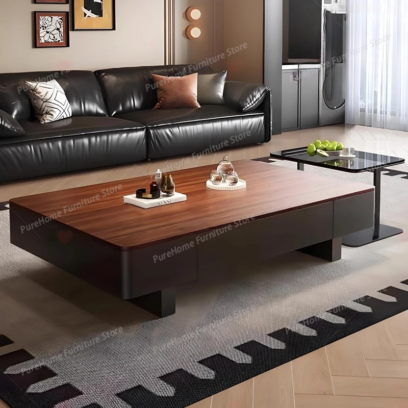 

Storage Designer Coffee Table Extendable Modern Stainless Steel Minimalist Coffee Table Modern Design Mesa De Centro Furniture