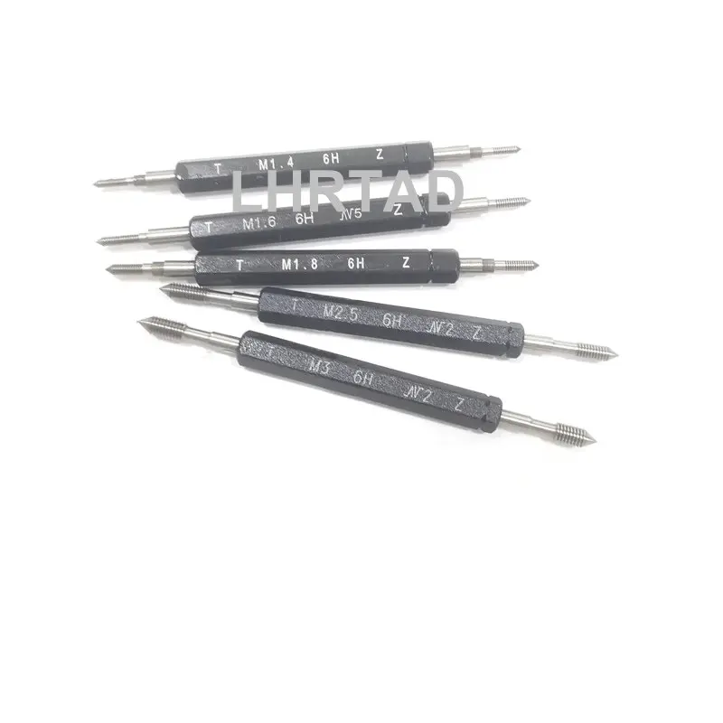 6H T Z Metric Fine thread plug gauge M2 M2.2 M2.5 gauges gage M3 M3.5 M4X0.5 gauge M5X0.5 M6X0.75 M7 M8 M9 M10X1 gauge M11X0.75